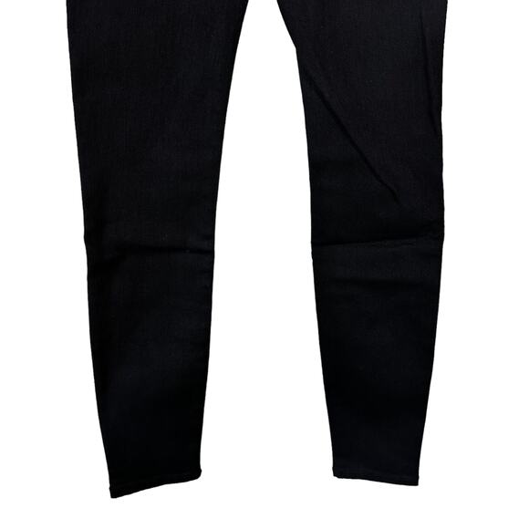 NWT Everlane Women's The Authentic Stretch High Rise Skinny Jeans Black Size 23 - Picture 9 of 12